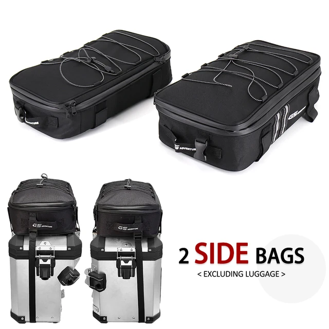New Waterproof bag Top Box Panniers Bag Case Luggage Bags For BMW R 1200 1250 GS LC Adventure Motorcycle F650GS G310GS ADV 2 side bags