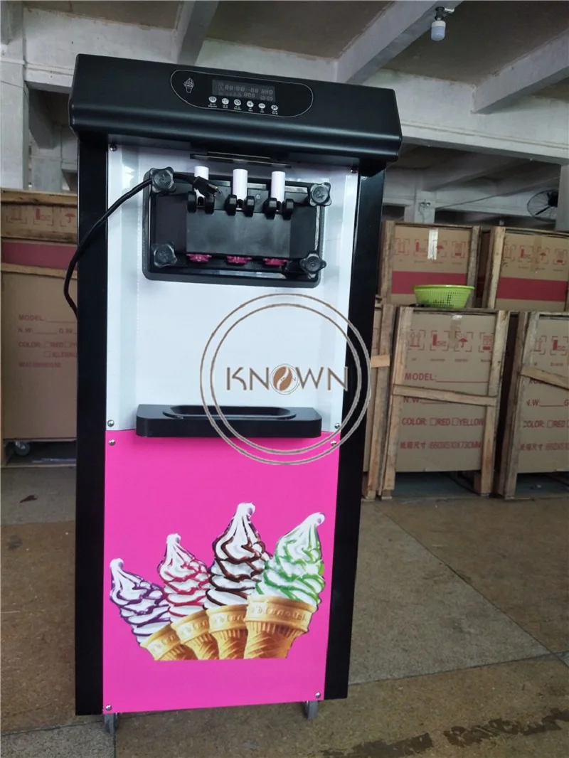Лучшее качество 20 л Коммерческий торговый автомат для мороженого мягкая машина для мороженого Автоматическая машина для производства