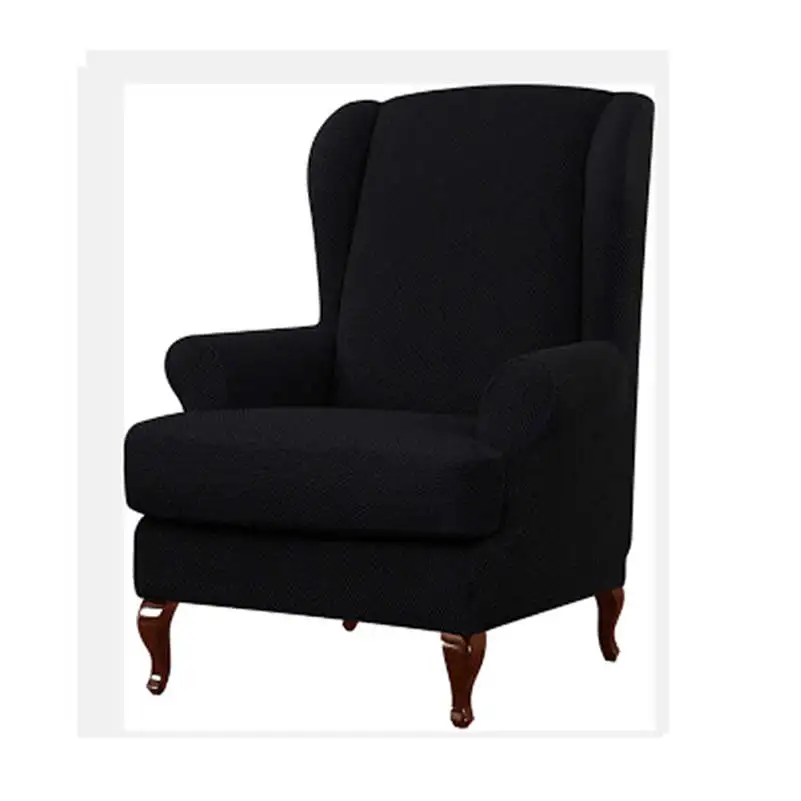 Стрейч Wingback Slipcover крыла чехлы для стульев Кресло откидное кресло протектор