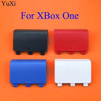 

YuXi Battery Shell Lid Back Case Cover Replacement For XBox One Wireless Controller black white blue red