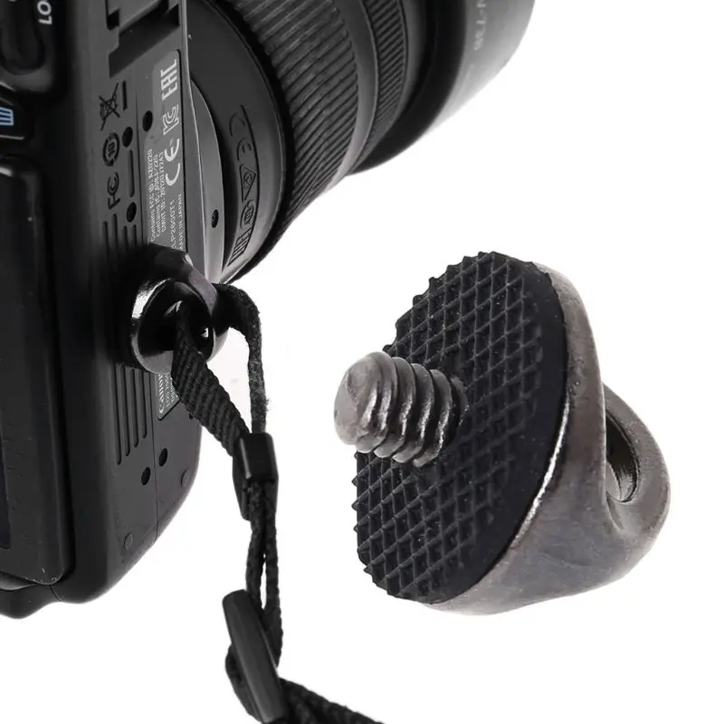 Dslr 1/4 ремень аксессуары для камеры быстросъемный винт D кольцо Винт адаптер AXYF