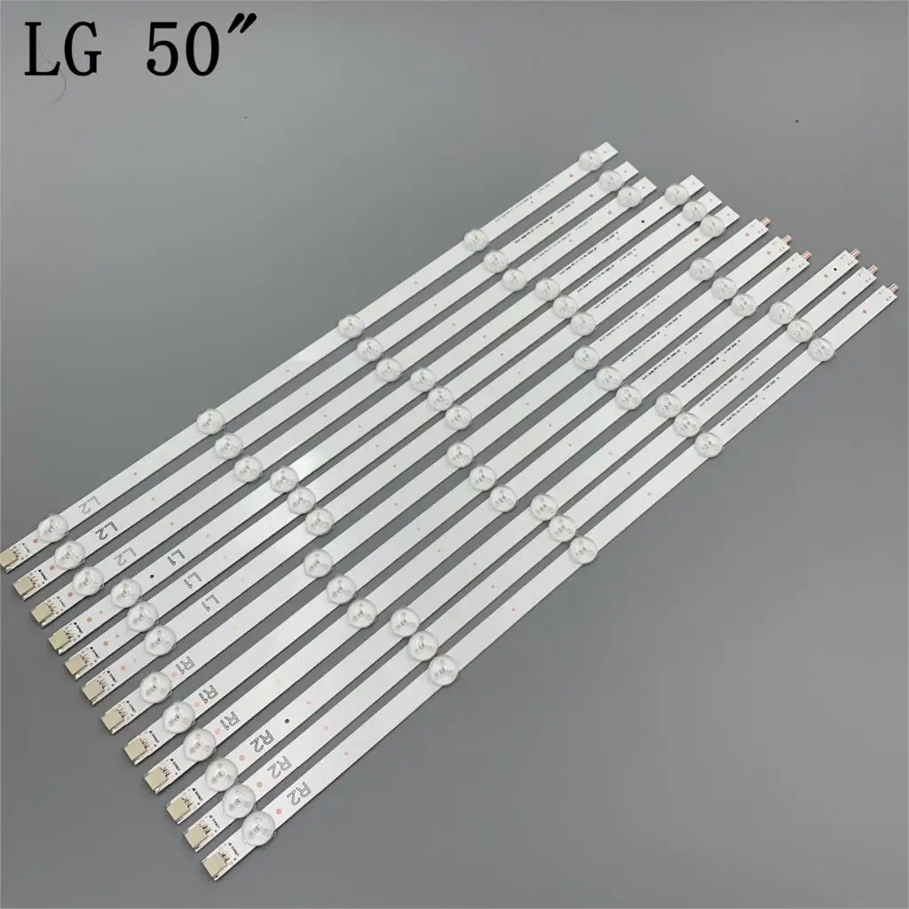 Светодиодная лента для подсветки LG 50LN5600 50LN575S 50LA6230 50LN577S 50LA620S - Цена: 2 082,42 руб. / набор