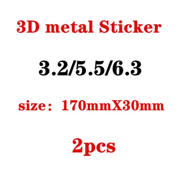 

2Pcs Car Stickers blcak Metal New Car Chrome Badge Emblem For 3.2 5.5 6.3 AMG Logo AMG Stickers For Mercedes Benz S63 E63 CL63