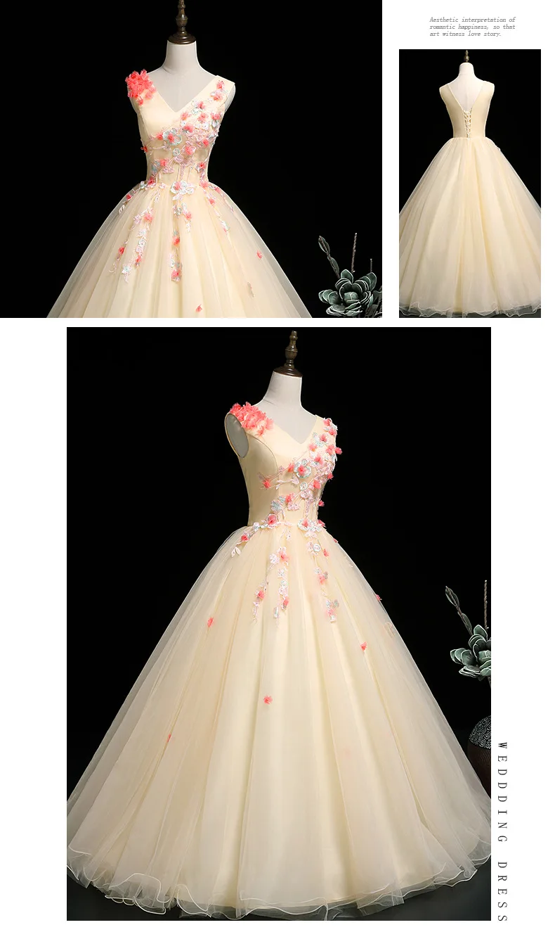 Robe De Soiree высокого Класс v-образный вырез длинное вечернее платье отделка из бус с аппликацией в виде бантика бальное платье Выходные туфли на выпускной бал сольное исполнение платье для приема