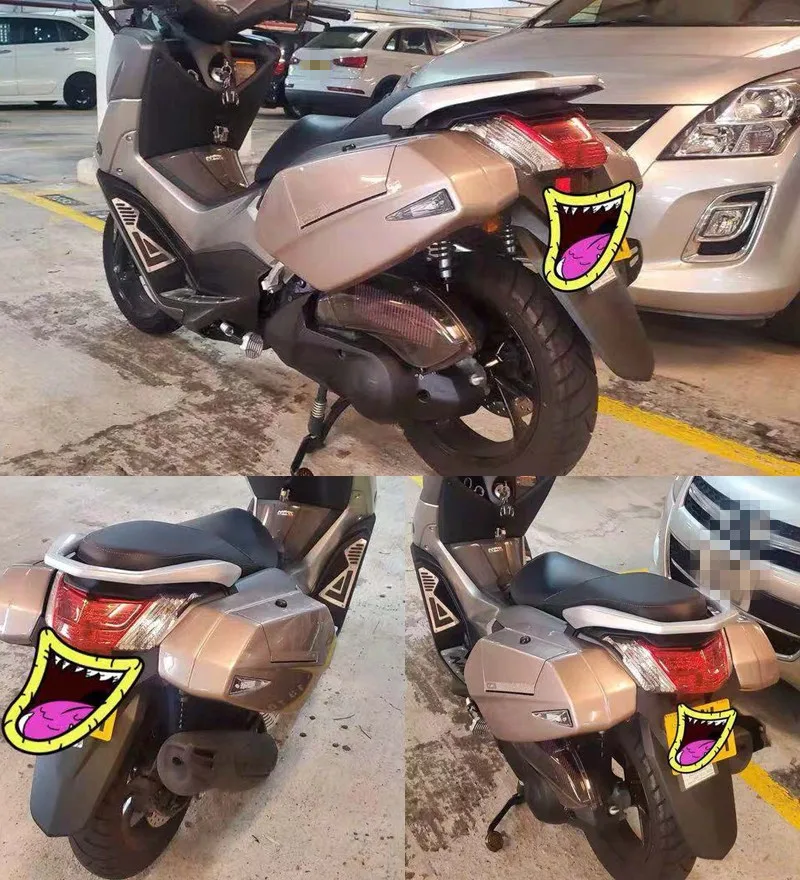 

Modified Motorcycle nmax sidebox side box bag trunk Edge cases For Yamaha Nmax 155 Nmax155 125 150 2016-2019