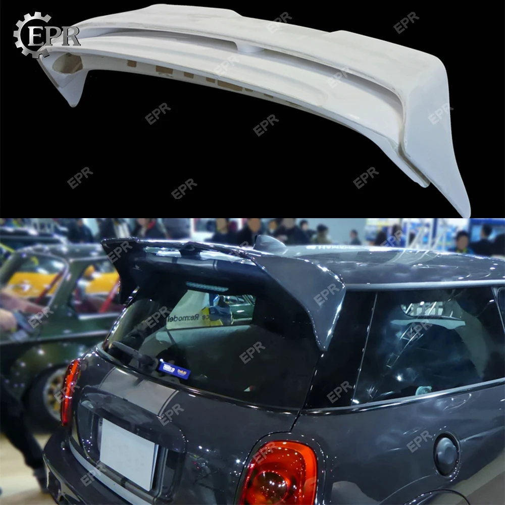 FRP крыло губ для F56 Mini Cooper S DAG стиль стекло волокно задний спойлер 2psc Body Kit Отделка