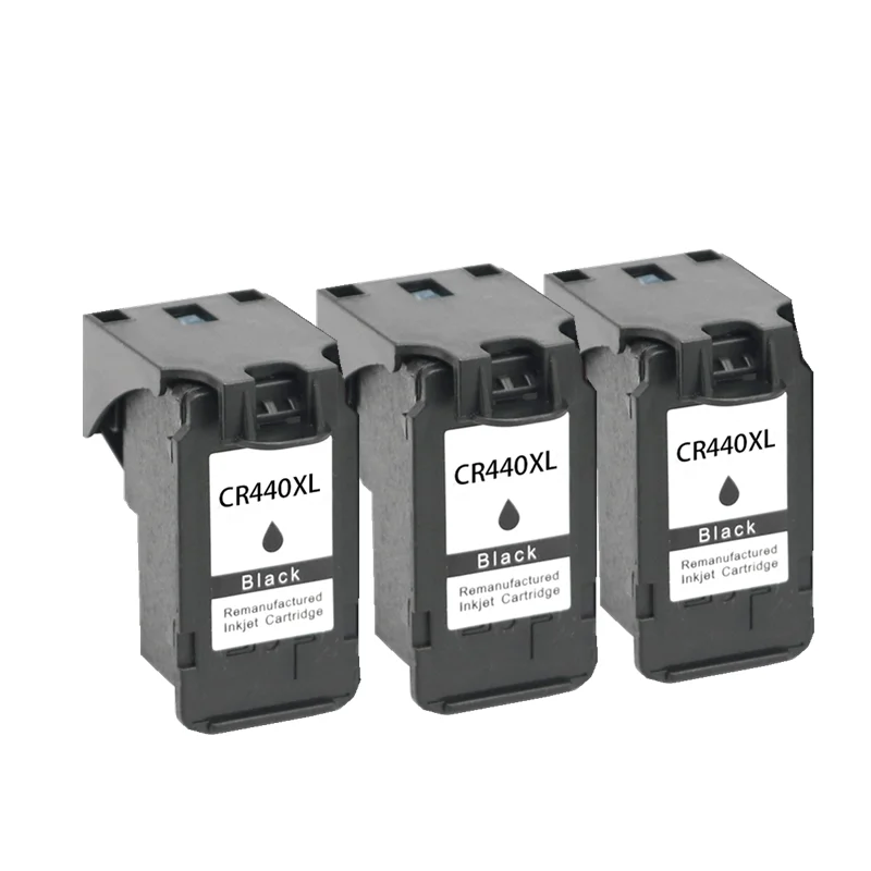 3 BLACK Чернильные картриджи для PG-440 XL PG-440XL PG440 Pixma MX438 MX518 MX378 MX474 MX524 MX534 MX724 MX924 принтер - Цвет: 3 BLACK