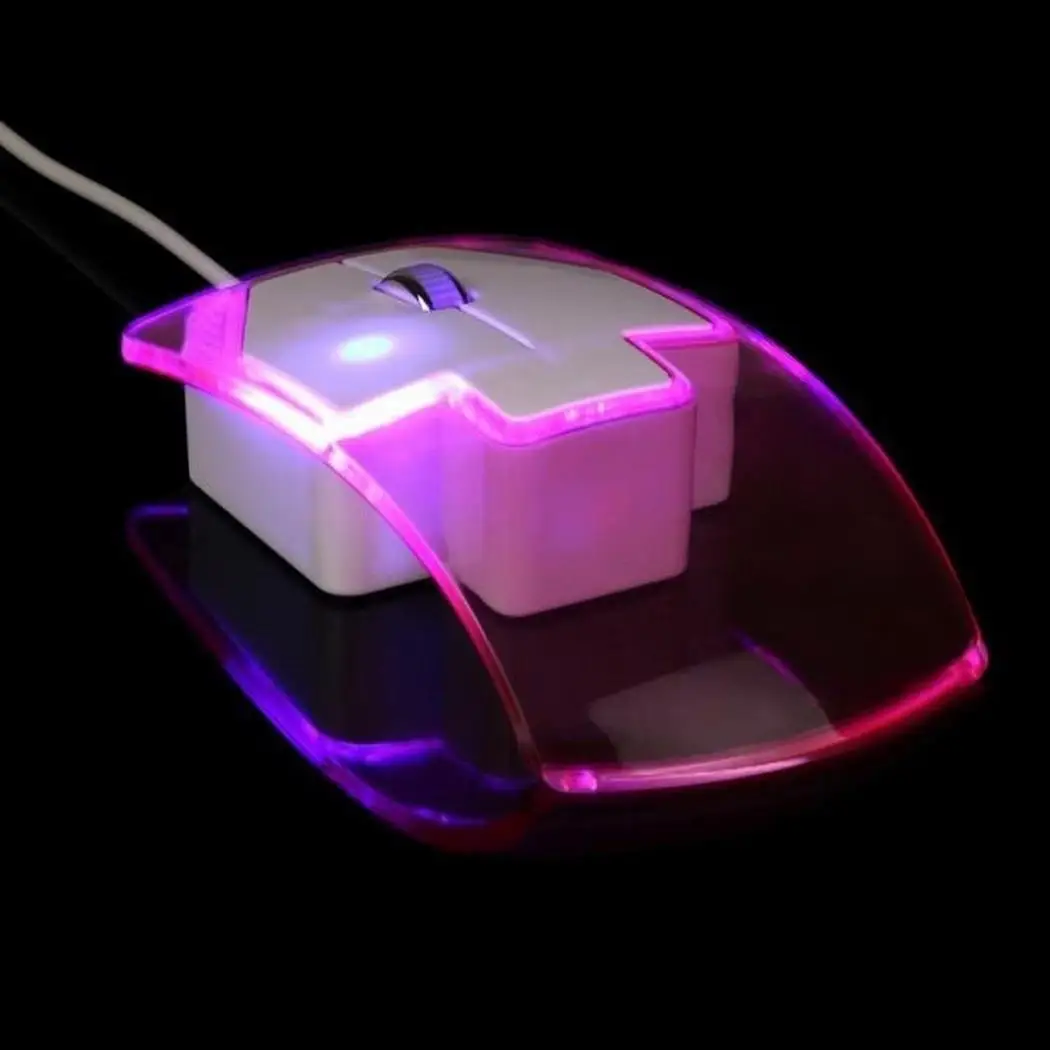 

3 Button USB Gaming Wired Optical Mouse DPI Adjustable for Casual Laptop 1.1M 0.05kg Gamer