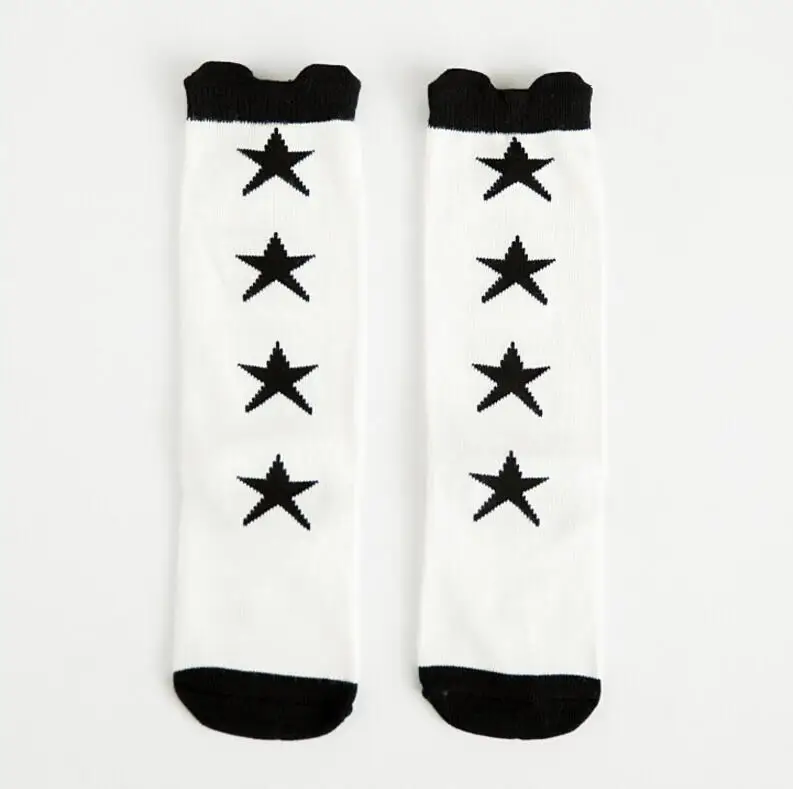 socks 13 Гольфы для девочек с бантами носки принцессы симпатичные носки для девочек удлиненные детские носки высотой до колена - Цвет: socks 13