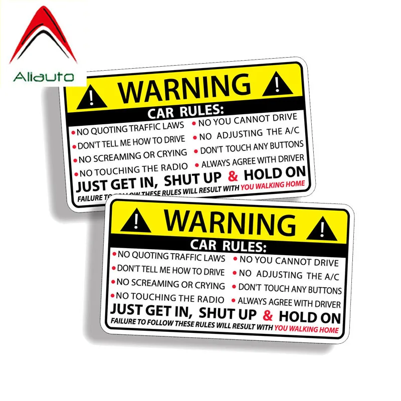 FAULTY DO NOT USE Warning Sign Self Adhesive Waterproof Vinyl Stickers 2 x
