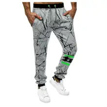 Мужские спортивные штаны для бега, прямые Длинные повседневные спортивные штаны, облегающие клетчатые брюки средней длины до щиколотки, уличная одежда