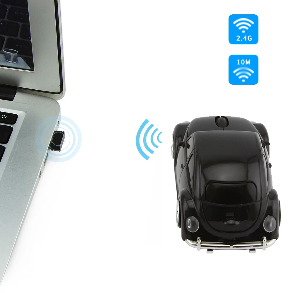 CHYI форма спортивной машины беспроводная мышь 3D USB оптическая Mause PC Компьютерная