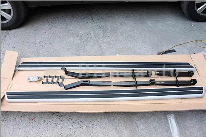 Подходит для VW. Volkswagen Touareg 2011- 2 шт Левая Правая Беговая доска боковые шаги nerf бар Автомобильная педаль боковая лестница боковая панель