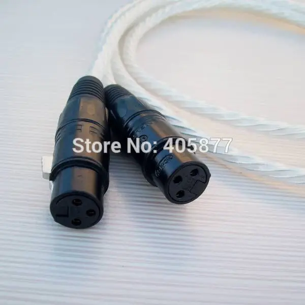 

Pair HI-End ODIN DIY XLR PLUG CABLE INTERCONNECT 1.0m