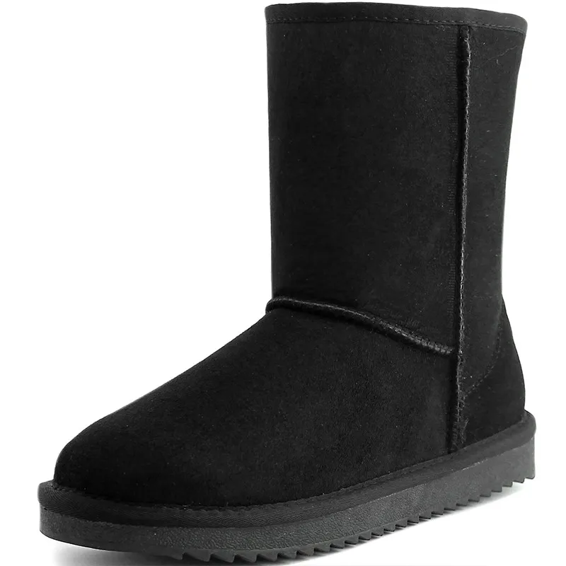 100% Natural Fur Classic 2020 Genuine Sheepskin Women Boots Women Shoes Shoes Women Flats Boots Women's Winter Woman Snow Boots