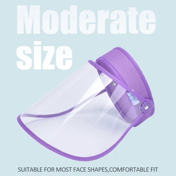 

10pcs Kitchen Mask Oil-Splash Proof Head-mounted Face Mask Cooking Work Safety Transparent FullFace Mask