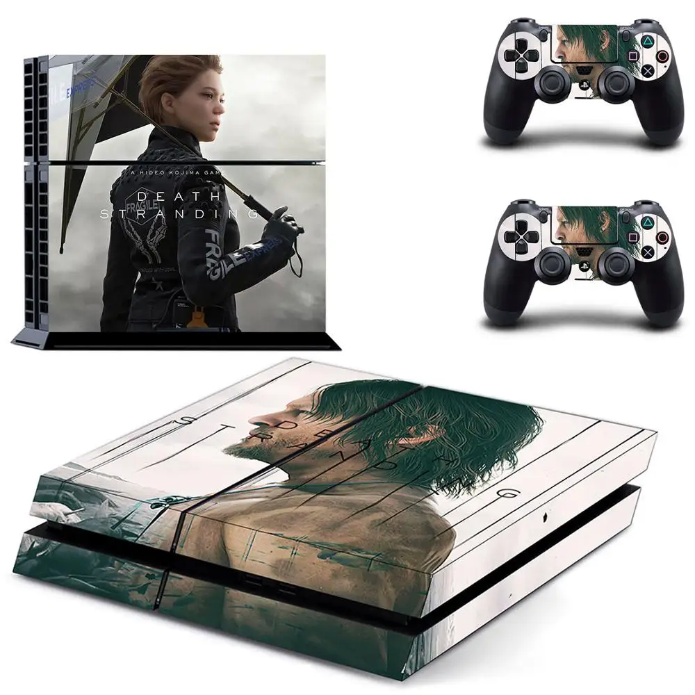 Наклейка для PS4 наклейка для DualShock playstation 4 консоль и 2 контроллера наклейка для PS4 виниловая наклейка