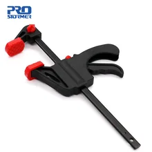 Prostormer braçadeira para carpintaria, clipe de braçadeira para trabalho em madeira de 4 polegadas, ferramenta para artesanato faça você mesmo mini ferramentas