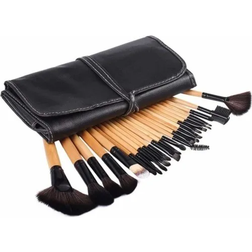 

Izla Bamboo Makeup Brush Set-Professional Bag 24 Piece