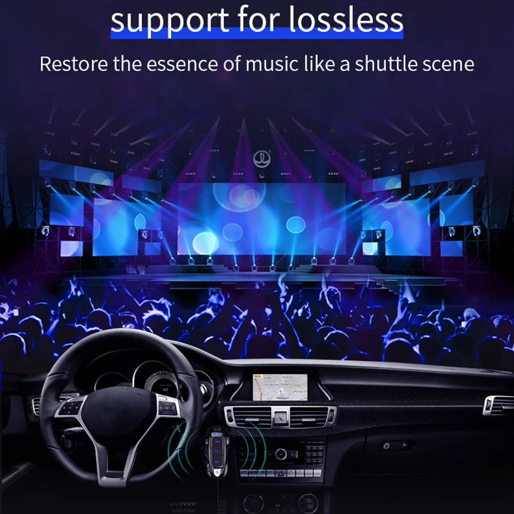 Автомобильный FM трансмиттер с поддержкой TF карты и U диска|FM-трансмиттеры| |