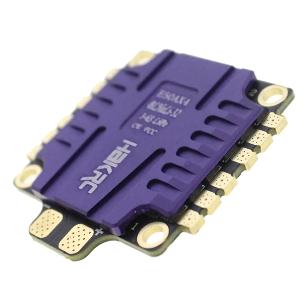 HAKRC ESC 4-в-1 50A с диагональю экрана 3-6S BLHeli_32 5V 3A BEC Dshot1200 мини Размеры ESC для DIY небольшой гоночный Дрон с видом от первого лица с отводом тепла