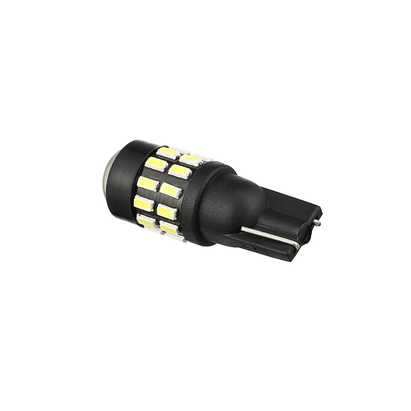 1pc12V T10 W5W светодиодный 3014 30 SMD линзы светодиодный лампы 194 168 Canbus Нет Ошибка белый светильник для салона Купол номерного знака светильник