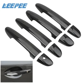 

1set Car Door Handle Cover Left Right Hand Drive Sticker Covers for Mazda CX-4 Atez Enxela Car Accessories Exterior Decoration