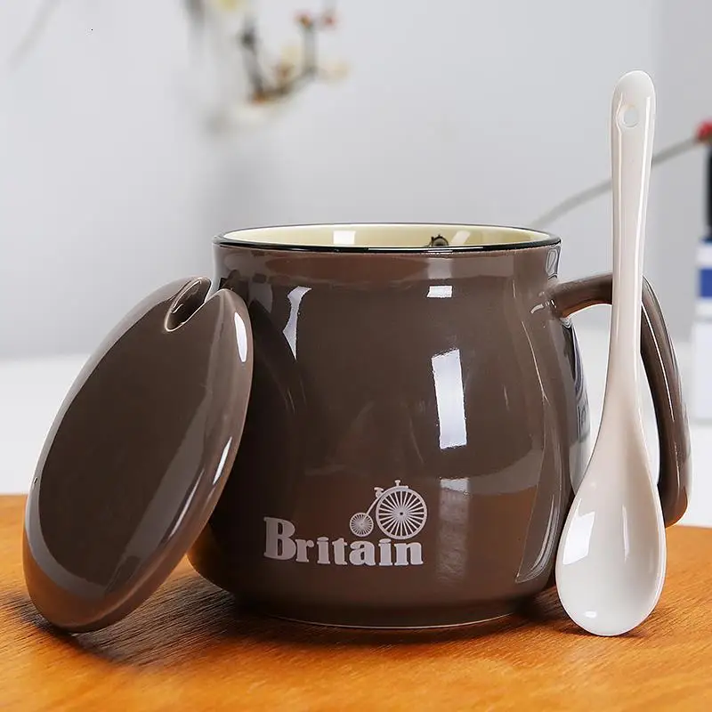 Милые Copo E Новинка и Фарфор Керамика a Taza Xicara Koffie Kopjes Criativa Tazzine Caffe путешествия Caneca кофе керамическая кружка чашка