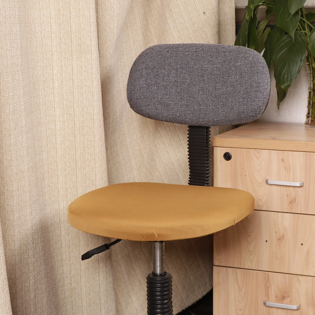 1Pcs Stretchable Dining Room Chair Slipcover Seat Cover Cushion  Antifouling Machine Washable Fits 20-inch Chair Max