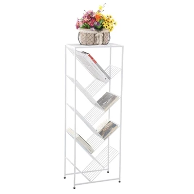 

Iron multi-layer simple bookcase storage rack simple modern floor children's bookcase tree-shaped bookshelf