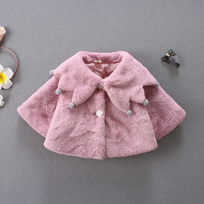 165 осенне-зимний свитер-накидка с воротником осьминога для маленьких От 0 до 3 лет и девочек - Цвет: Лаванда