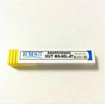 

RMSTT MUT 8-60L-4T Tungsten carbide cutter End mill Drill Bit
