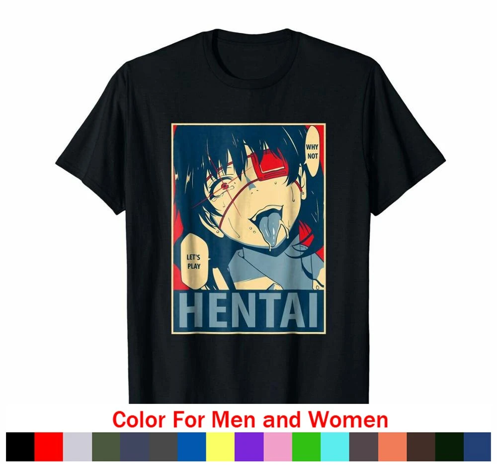 Por Que No Vamos A Jugar Hentai Kakegurui Midari Ikishima Unisex Negro Camiseta De Moda De Los Hombres Impresa O Cuello Casual Tees Streetwear Camisetas Aliexpress