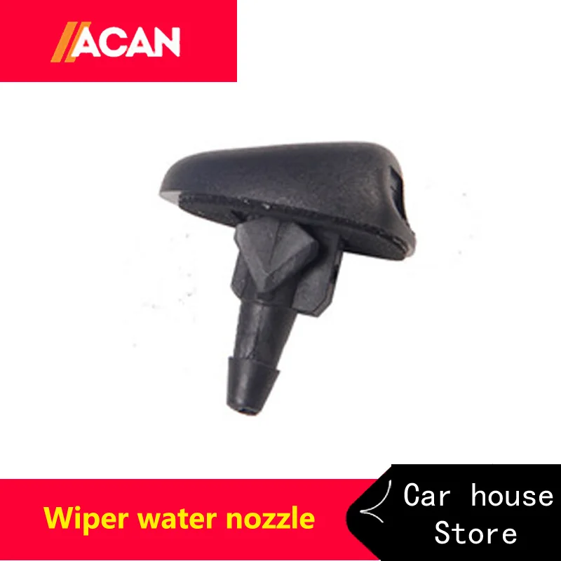 

2 Pcs car windscreen wiper water nozzle spray washer nozzle is suitable for the Peugeot 307 206 207 car windshield accessories