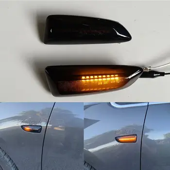 

2PCS Dynamic LED Side Marker Lights 12V Flowing Turn Signal Light Side Repeater Lamp Panel Lamp for Opel for Vauxhall Astra J K