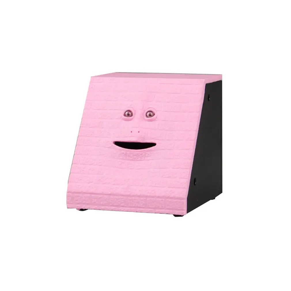  Face Bank Human Face Smart Sensor Piggy Bank Electric Coin Can Face Bank