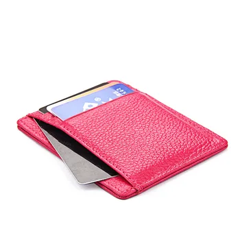 

Women's And Man's Business Pocket Slim Thin ID Credit Card Money Holder Wallet RFID