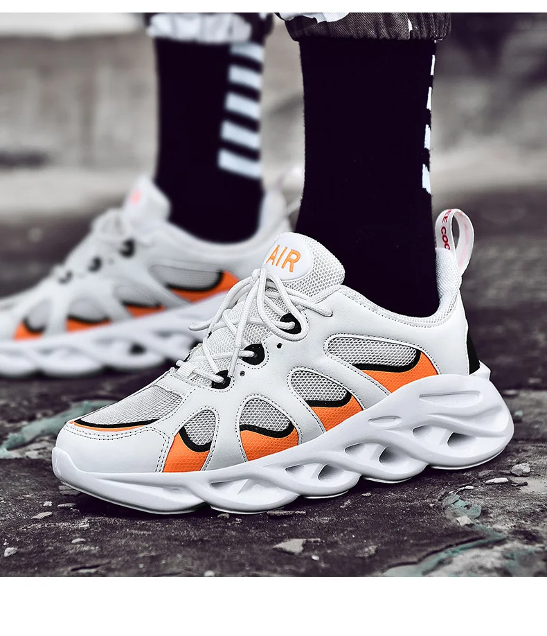 Модные детские кроссовки для мужчин кроссовки Мужская дышащая сетчатая спортивная обувь мужские беговые тапочки плоские туфли уличная спортивная обувь для мужчин