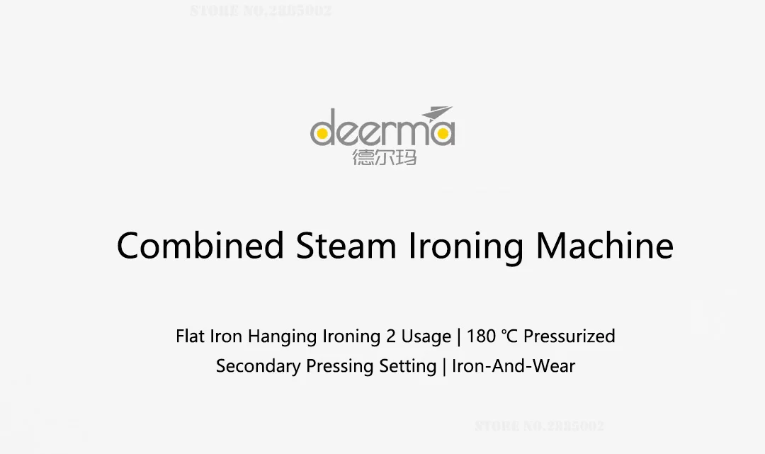Xiaomi Deerma DEM-HS200 1000 Вт портативная Паровая гладильная машина 110 мл резервуар для воды для тканей домашняя Паровая гладильная машина Ironer