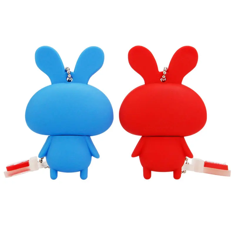 usb stick 2.0 mini Cartoon blue bunny pendrive 4gb 8gb 16gb 32gb 64gb flash memory stick 128GB usb flash drive free delivery