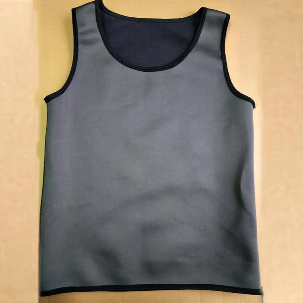 

Sweat Sauna Body Shaper Men Slimming Vest Thermo Neoprene Trainer Sliming Waist Belt Durable And Comfortable Weight Loss Vest