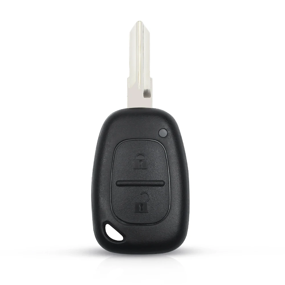 With Blade VAC102 KEYYOU 2 кнопки ключи оболочки Брелок чехол для Vauxhall Opel Vivaro для Renault Movano Trafic Renault Kangoo Uncut NE73/VAC102 лезвие - Цвет: With Blade VAC102