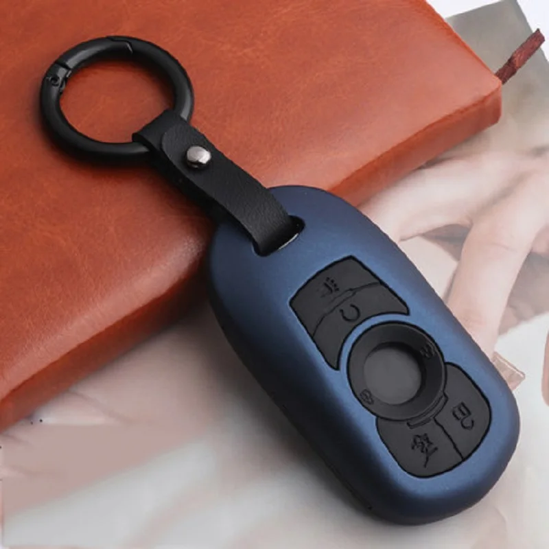 

Silicon Carbon fiber Matte Car Key Cover Case For Buick Envision Vervno GS 20T 28T Encore NEW LACROSSE Opel Astra k Accessories