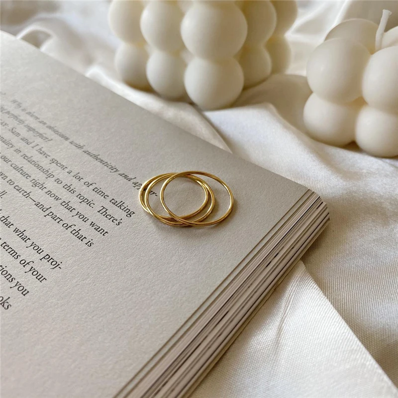 14K Gold Filled Knuckle Ring For Women Minimalist