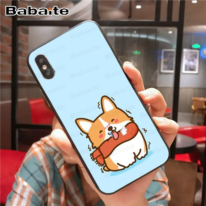 Cartoon Cute Corgi Dog