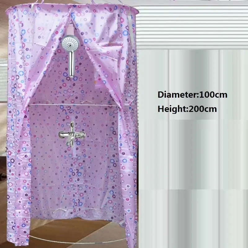Number 5 Nouveau Banyo Perdeleri Rideau Douche Tenda Doccia Ducha круглый занавес для ванной комнаты - Цвет: Number 5