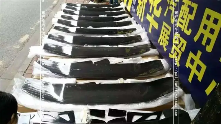 Fit for UNIVERSAL GT 170CM carbon fiber rear spoiler rear wing