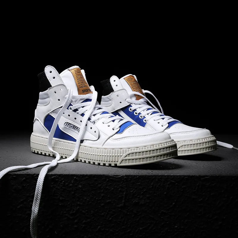 

Hight-top Canvas Shoes Men's Air Force One MEN'S shoes ins Super Fire Shoe BOY'S Trendy Shoes Hong Kong Style Hight-top Shoes St