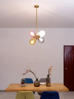 Luled люстра ins современный минималистичный детский ресторан для спальни креативные волшебные бобы Кофейня чайный магазин маленькие лампы