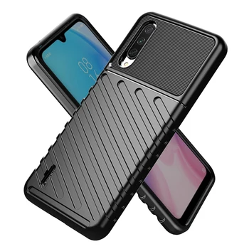 

30pcs/lot For Xiaomi Mi A3 Mi CC9 Thunder Series Shockproof Armor Rugged Flexible TPU Case For Xiaomi Mi A3 Lite Mi CC9E